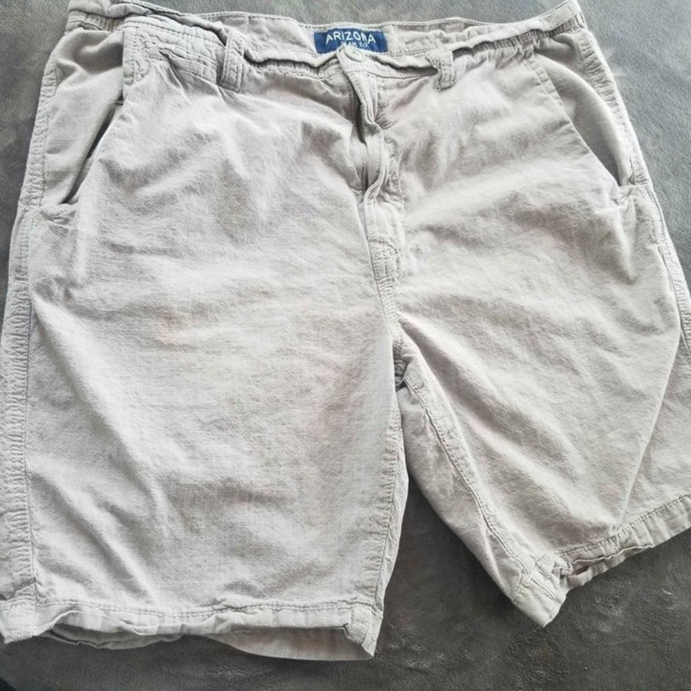 Light Gray Arizona Jean Co Shorts 38
